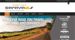 Desktop Screenshot of centralcoastcaravans.com.au