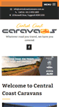 Mobile Screenshot of centralcoastcaravans.com.au